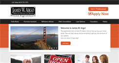 Desktop Screenshot of jamesargo.com